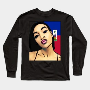 Haitian Beauty Queen 2023 Long Sleeve T-Shirt